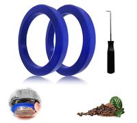Raheem Lot de 2 joints toriques avec outil de montage pour machines à expresso E61 E91 E92 E97 E98, Bianchi, Ascaso, Azkoyen, Brasilia, Gaggia Baby, Classic, NewBaby (bleu)