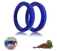 Raheem Lot de 2 joints toriques pour machines à expresso E61 E91 E92 E97 E98, Bianchi, Ascaso, Azkoyen, Brasilia, Gaggia Baby, Classic, NewBaby - Diamètre : 73 x 57 x 8,5 mm - Bleu