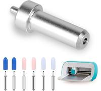Raheem Lot de lames de coupe Cricut Joy de 3 mm avec porte-couteaux 3.0 + 6 lames pour une coupe précise des cartes, du papier vinyle et d'autres accessoires Cricut Joy