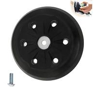 Raheem Patin arrière pour Metabo SXE 450 631158000 - Crochet et boucle - 150 mm - 6 trous - Compatible avec DeWalt D26410