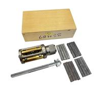 Rahish Tools Kit de rodage de cylindre de moteur 62 mm à 88 mm - Kit d'outils de meulage manuel réglable avec 16 pierres - Tailles : 3" x 3/8" x 3/8" - Convient aux moteurs de voiture de taille