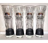 Rahm & AngiesStrickZauber vendu : König Ludwig / Édition spéciale / 4 verres à bière blanche / verre exclusif / 1 x 0,5 l / dans un carton / verre à bière / verre à blé
