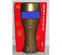 Rahm &AngiesStrickZauber vendu : verre de collection / édition X-Mas / 2021 / GOLD / édition limitée de Noël / Mc Donald's