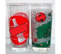 Rahm &AngiesStrickZauber vendu : verres à collectionner/Always - Style 2 x 0,5 l/verres à boire/verres rétro /vintage