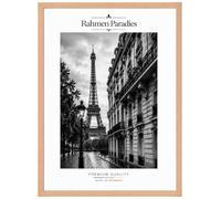 Rahmen-Paradies Cadre Photo hêtre 68x98cm, Cadre Poster Mural en MDF avec Plexiglas Acrylique Incassable, Plusieurs Dimensions, pour Affiche, Photo, Image, Diplôme, Certificat, Impression d’Art