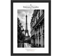 Rahmen-Paradies Cadre Photo Pin Noir 60x84cm, Cadre Poster Mural en MDF avec Plexiglas Acrylique Incassable, Plusieurs Dimensions, pour Affiche, Photo, Image, Diplôme, Certificat, Impression d’Art