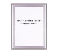 Rahmendesign24 Cadre photo Fiona 24 x 30 cm en aluminium poli
