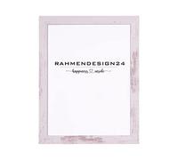 Rahmendesign24 Cadre photo London 30 x 70 cm Blanc vintage Cadre photo amovible Cadre pour affiches Cadre puzzle