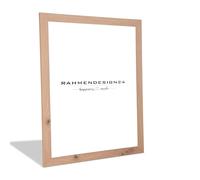 Rahmendesign24 Cadre photo pour puzzle, chêne naturel, 40 x 100 cm, verre acrylique antireflet, cadre amovible, décoratif, cadre de table