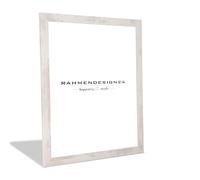 Rahmendesign24 Cadre photo Puzzle | Blanc Vintage 40x120cm | Cadre photo moderne pour photos, posters, puzzles et diplômes | Cadre de galerie, cadre amovible, décoration, cadre mural, cadre de table