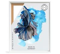 Rahmengalerie24 Cadre à joint d'ombre, cadre photos, châssis, 40 x 50 cm, pour toile, en bois MDF, blanc