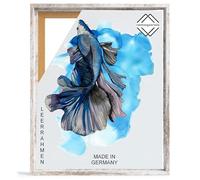 Rahmengalerie24 Cadre à joint d'ombre, cadre photos, châssis, 46 x 61 cm, pour toile, en bois MDF, couleur vintage