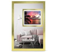 rahmengalerie24 Cadre photo 75 x 98 cm en bois acrylique poli sans passe-tout pour photo ou images, en MDF sans image Alice