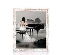 Rahmengalerie24 New Rio Cadre photo interchangeable, 50 x 80 cm, style vintage, en bois MDF, avec verre en acrylique, décoratif, sans image et sans passe-partout, pour photos ou portraits