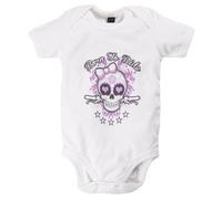 RAHMENLOS Born To Ride Girly Body Bébé blanc M