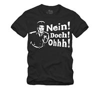 Rahmenlos T-shirt Louis de Funes Balduin Saint Tropez - Noir - Medium