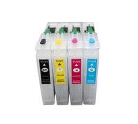 RAHONWHQB Cartouche d'encre de Recharge LC424, Ensemble de 4 Couleurs, avec Puce, Compatible avec l'imprimante DCP J1200W DCP J1200WE DCP J1200