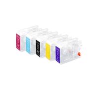 RAHONWHQB Cartouche d'encre Rechargeable Vide T47A1-T47A9, 10 Couleurs, sans Puce, Compatible avec l'imprimante P700 P900 SC-700 P900, sans Puce