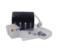 RAHONWHQB Chaîne de système d'encre en Vrac sans Puce 711 T120 T520 Ciss 711XL, Compatible avec Designjet T125 T130 T525 T530 24 36 Pouces