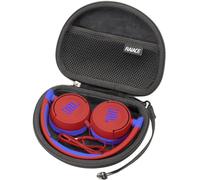 RAIACE Étui de Rangement Rigide Compatible avec Casque Supra-auriculaire pour Enfants JBL Jr310 (étui Uniquement) - Plusieurs Couleurs Disponibles(Doublure Noire)