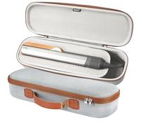 RAIACE Étui de Rangement Rigide Compatible avec Le Sac de Transport de Voyage du lisseur Dyson Airstrait. (Étui Uniquement)-Gris