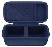 RAIALL Étui de protection rigide pour haut-parleur de golf MiLESEEY GeneSonic Pro, télémètre GPS, sac de voyage résistant aux chocs, poche en maille pour câble USB et mousqueton, bleu