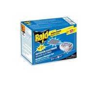 Raid Prise Anti-Moustiques Electrique Plaquettes Inodore - Moustiques & Moustiques Tigres - 1 Diffuseur + 10 Recharges