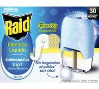 Raid Diffuseur électrique de liquide 1 Et 1 Recharge Pour 30 Nuits Transparent Transparent One Size