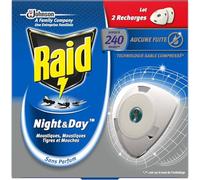 RAID Elec Night&Day Rec 2 unités pour adultes, avec format pratique, solution polyvalente