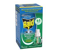 Raid Electrique Liquide Recharge 45 Nuits Eucalyptus Fenetres Ouvertes Insecticides Ménagers - Lot de 3