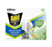 RAID ESSENTIALS DIFFUSEUR ELECTRIQUE LIQUIDE REPULSIF MOUSTIQUES EUCALYPTUS & AGRUMES 45 NUITS 32ml