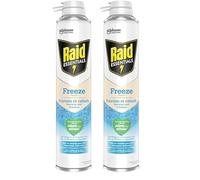 Raid Essentials Freeze Spray - Spray Froid Pour Geler et Immobiliser Fourmis et Cafards - Sans Insecticide - Contient Aucun Ingrédient Actif (Lot de 2)