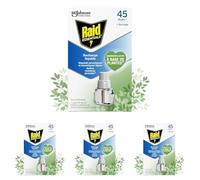Raid Essentials Recharge Diffuseur Électrique Liquide - Répulsif Moustiques et Moustiques Tigres 45 Nuits - Sans Parfum Ajouté - 1 Recharge (Lot de 4)