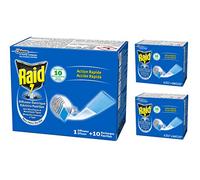 Raid Lot de 3 appareils électriques anti-moustiques à plaquettes