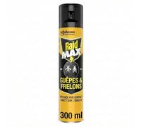 Raid Aérosol Max Guêpes et Frelons — Élimine guêpes et frelons isolés — 1 aérosol
