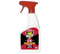 Raid Max Spray Fourmis & Cafards - Action Rapide & Protection Longue Durée - Sans Parfum - 1 Spray, 500 ml