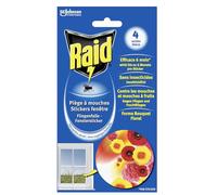 Raid Piège à mouches Stickers fenêtre Bouquet floral 6 stickers