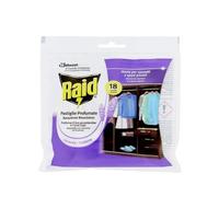 Raid Sachets anti-mites, senteur lavande – Lot de 4 (4×18 unités)
