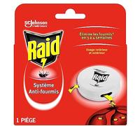Raid Système Anti-Fourmis, Boîte à Appât, Usage Intérieur et Extérieur - Pack de 4