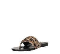 Raid Tongs 'REGENT' marron / brocart / or / noir, Taille 37