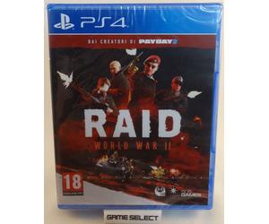 Raid WORLD WAR II Des Créateurs De PAYDAY 2 Sony PS4 PAL EUR - Nouveau