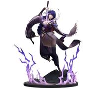 Raiden Shogun Figurine Raiden Ei Action Figure Anime Game Personnages Model Special Effects Scène Statue en PVC Objets de collection Décorations de bureau Cadeaux pour les fans