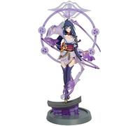 Raiden Shogun Thunder Silence Anime Personnages Figure Décor Éclairage Action Figure Statue Ornement Collection Figurine Modèle Cadeau 30 cm