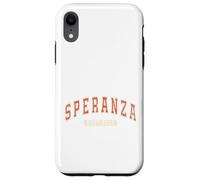 Raiders of Speranza Varsity Camping Nature Video Game Gift Coque pour iPhone XR