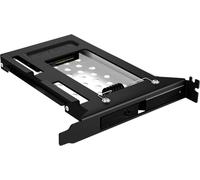 RaidSonic ICY BOX IB-2207StS - Rack de stockage mobile - emplacement d'extension vers 2,5 pouces (emplacement d'extension vers 6,4 cm) - noir
