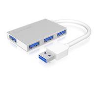 RaidSonic ICY BOX IB-Hub1402 - Concentrateur (hub) - 4 x SuperSpeed USB 3.0 - de bureau