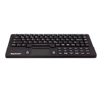 RaidSonic KeySonic KSK 5031IN - Clavier - avec pavé tactile - USB - Allemand - noir