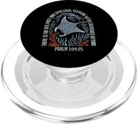 Raie Manta Christian Faith, Amoureuse des Poissons de mer PopSockets PopGrip pour MagSafe