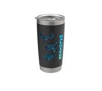 Raie Manta Maldives Gobelet isotherme en acier inoxydable double paroi