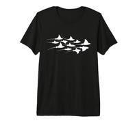 Raie Manta Raie Diable Raie Pastenague Mantas Plongeur T-Shirt Haut de Gamme